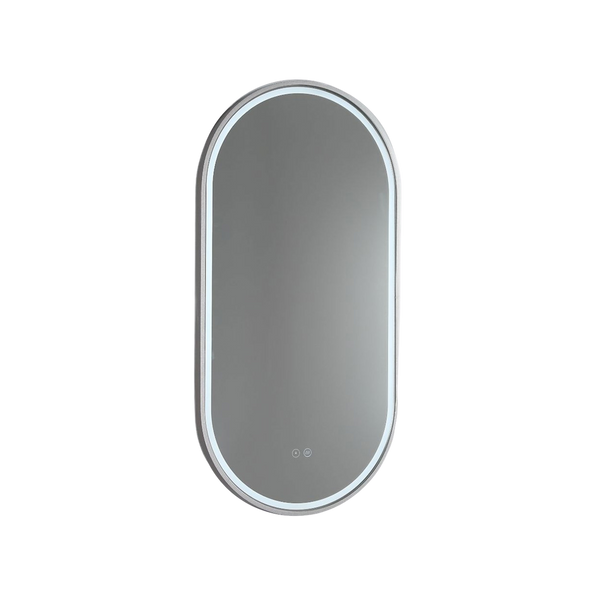 Remer Gatsby LED Mirror 450mm Brits Nickel