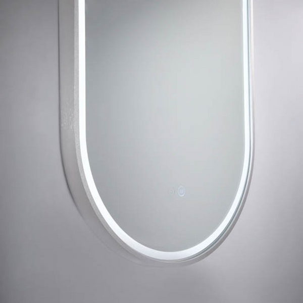 Remer Gatsby LED Mirror 450mm Brits Nickel
