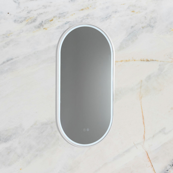 Remer Gatsby LED Mirror 450mm Milano White