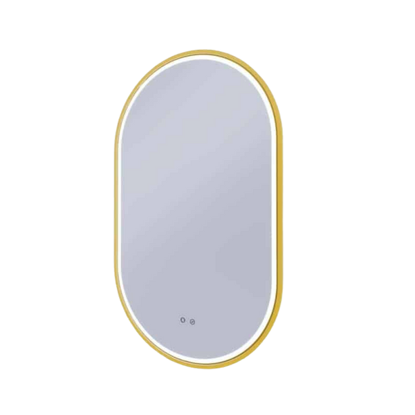 Remer Gatsby LED Mirror 600mm Nordic Gold