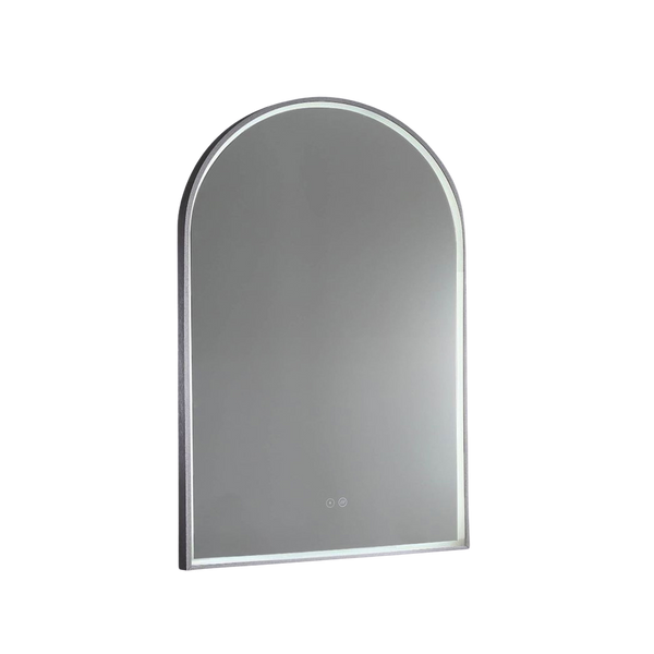 Remer Great Arch LED Mirror 700mm Georgian Metal
