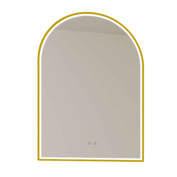 Remer Great Arch LED Mirror 700mm Nordic Gold