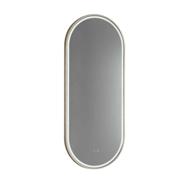 Remer Great Gatsby LED Mirror 1200mm Baltic Brass