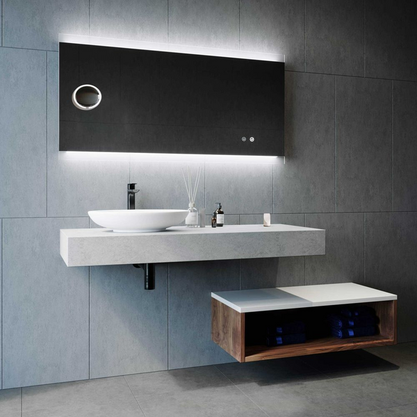 Remer Miro LED Mirror 1500mm Frameless