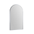 Remer Modern Arch Wall Mirror 510mm Brits Nickel