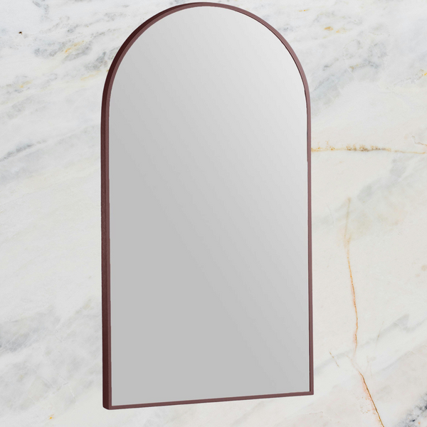 Remer Modern Arch Wall Mirror 510mm Cuban Bronze