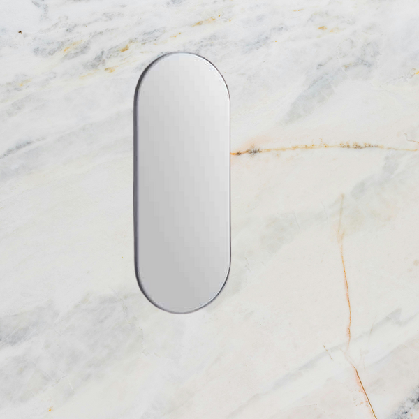 Remer Modern Oblong Mirror 1210mm Georgian Metal