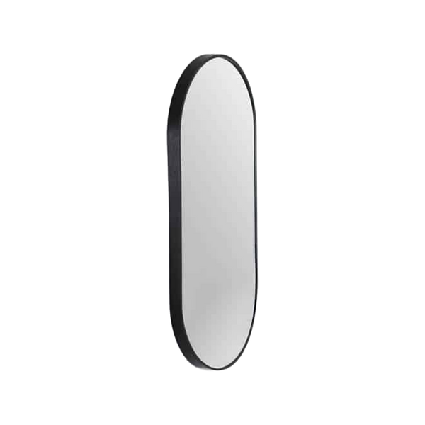 Remer Modern Oblong Mirror 1210mm Manhattan Black