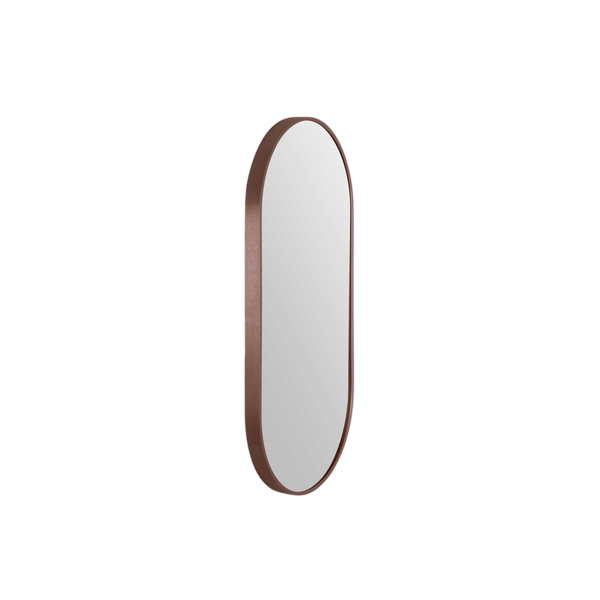 Remer Modern Oblong Mirror 910mm Cuban Bronze