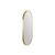 Remer Modern Oblong Mirror 910mm Nordic Gold