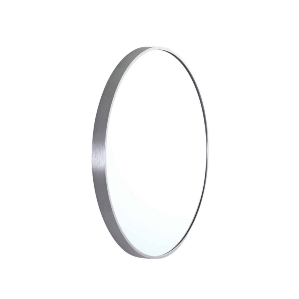 Remer Modern Round Mirror 810mm Brits Nickel