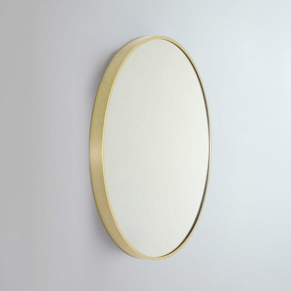 Remer Modern Round Mirror 810mm Nordic Gold