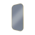 Remer Modern Soft Rectangle Wall Mirror 450mm Baltic Brass