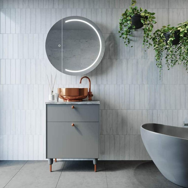 Remer Pearl LED Shaving Cabinet Frameless