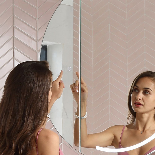 Remer Pearl LED Shaving Cabinet Frameless