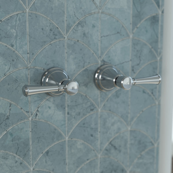Caroma Riviere Wall Top Assemblies Chrome