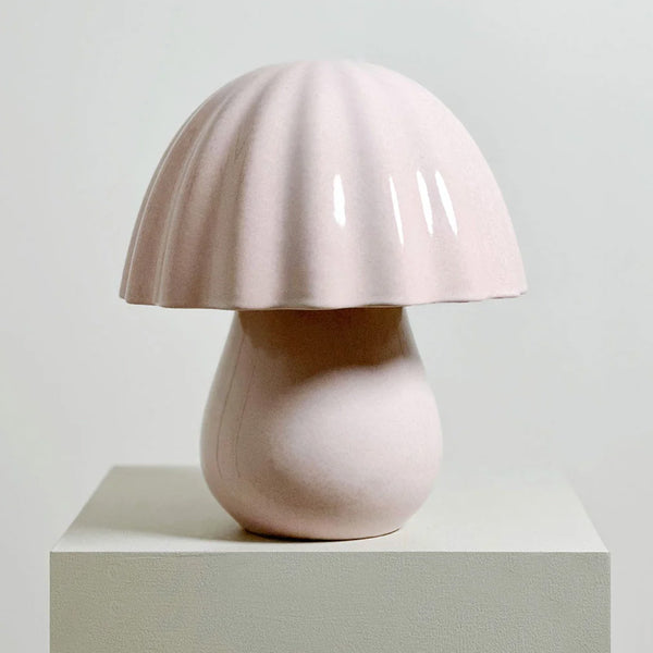 Robert Gordon Periwinkle Table Lamp Rose Quartz