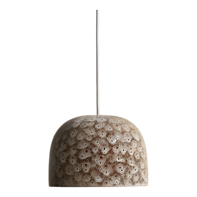 Robert Gordon Large Bell Pendant White Ochre