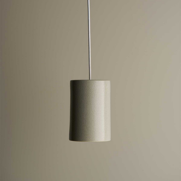 Robert Gordon Small Cylinder Pendant Shale