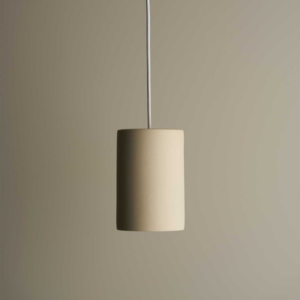Robert Gordon Small Cylinder Pendant Bone