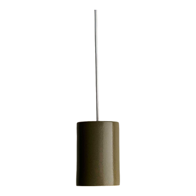 Robert Gordon Small Cylinder Pendant Olive