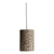 Robert Gordon Large Cylinder Pendant White Ochre