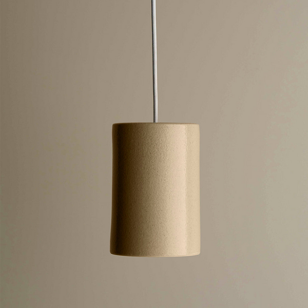 Robert Gordon Large Cylinder Pendant Sand