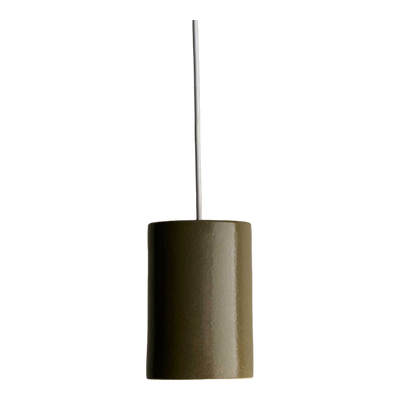 Robert Gordon Large Cylinder Pendant Olive