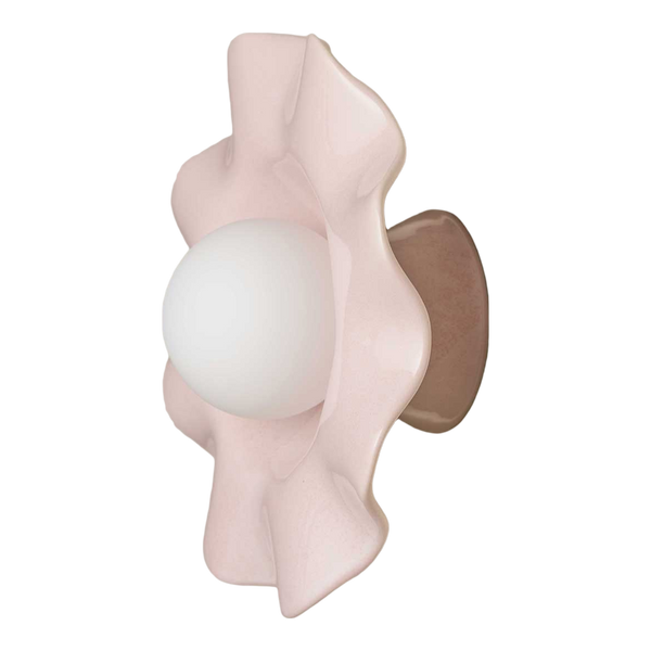 Robert Gordon Pearl Wall Sconce Rose Quartz