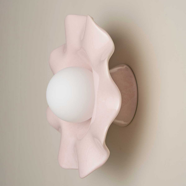 Robert Gordon Pearl Wall Sconce Rose Quartz