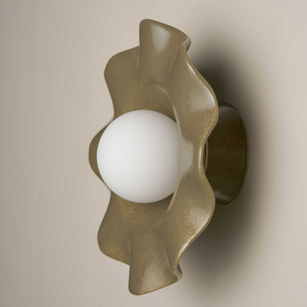 Robert Gordon Pearl Wall Sconce Olive