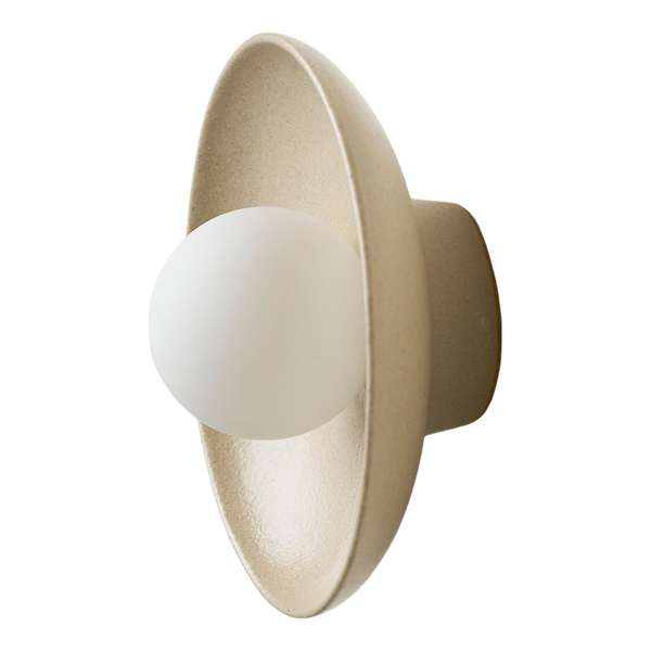 Robert Gordon Dish Wall Sconce Sand