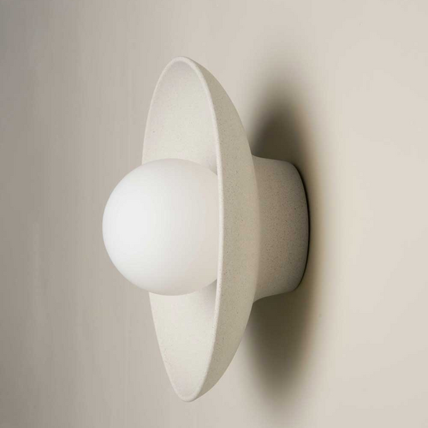 Robert Gordon Dish Wall Sconce Stone