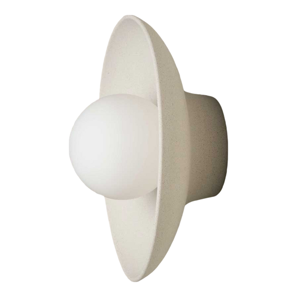 Robert Gordon Dish Wall Sconce Stone