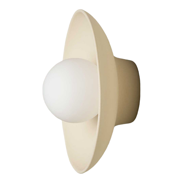 Robert Gordon Dish Wall Sconce Bone
