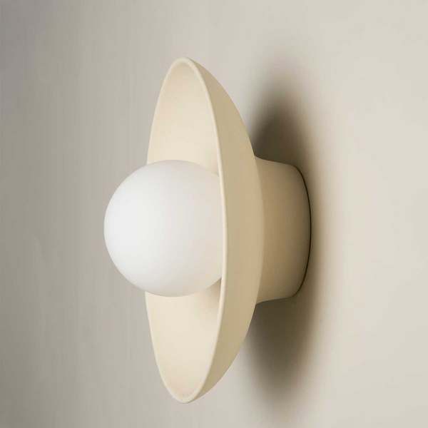 Robert Gordon Dish Wall Sconce Bone