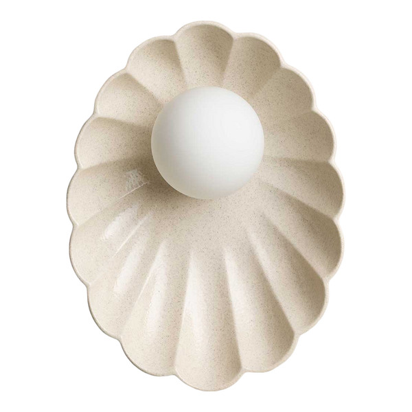 Robert Gordon Oyster Wall Sconce Poppyseed