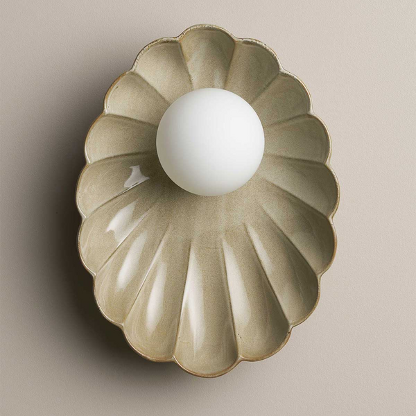 Robert Gordon Oyster Wall Sconce Saltbush