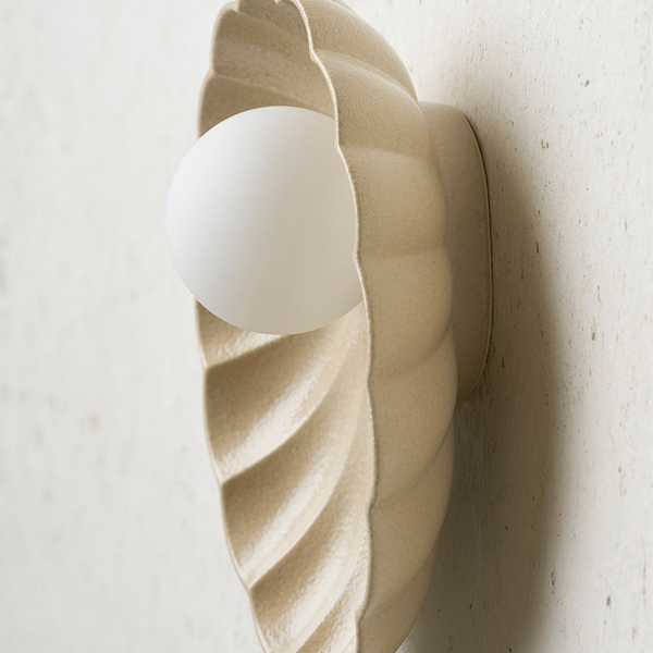 Robert Gordon Oyster Wall Sconce Sand