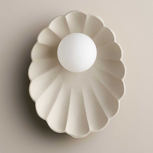 Robert Gordon Oyster Wall Sconce Stone