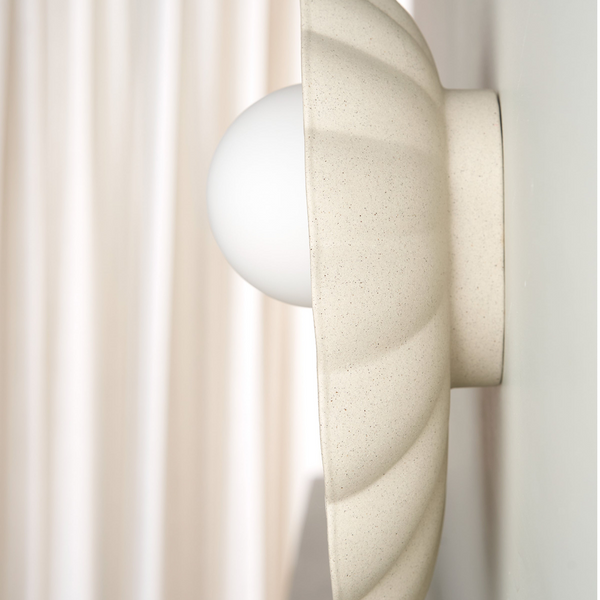 Robert Gordon Oyster Wall Sconce Stone