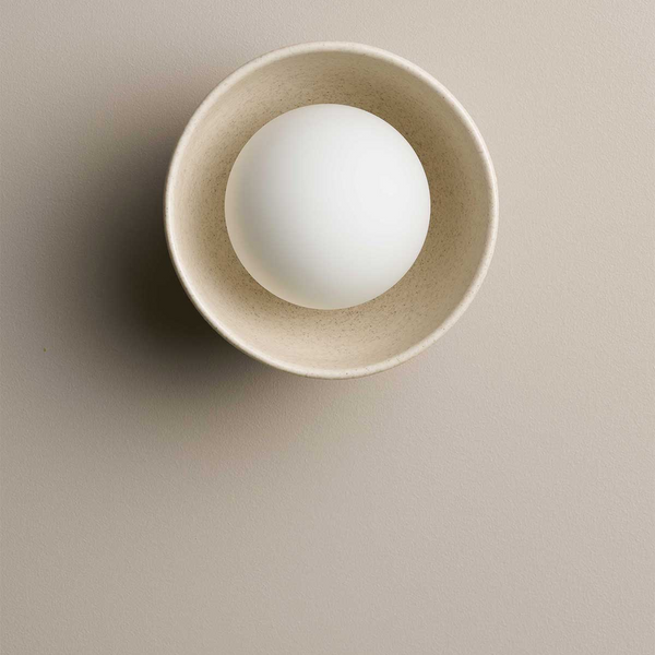 Robert Gordon Bowl Wall Sconce Poppyseed