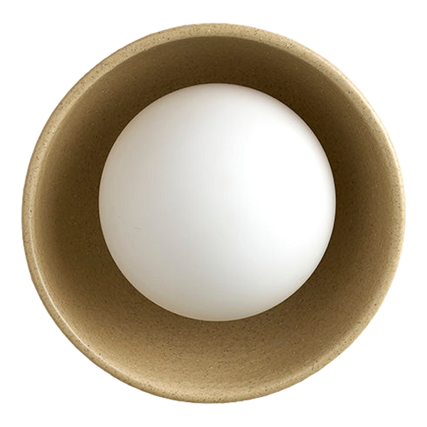 Robert Gordon Bowl Wall Sconce Sand