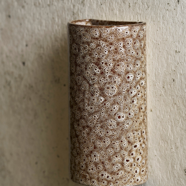 Robert Gordon Curved Wall Light White Ochre
