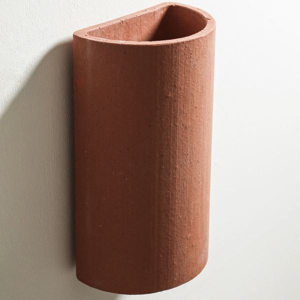 Robert Gordon Curved Wall Light Terracotta