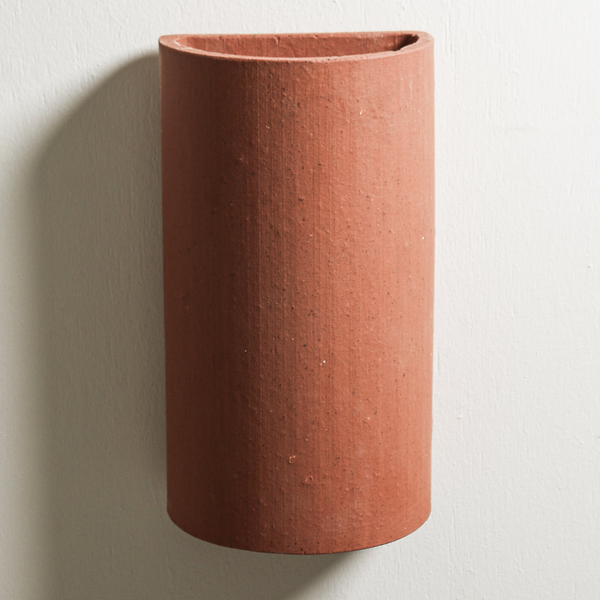 Robert Gordon Curved Wall Light Terracotta