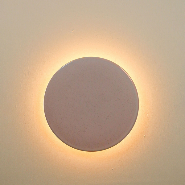 Robert Gordon Small Disc Wall Light Rose Quartz
