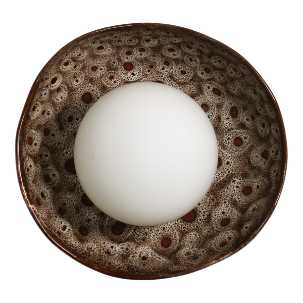 Robert Gordon Shell Wall Sconce White Ochre