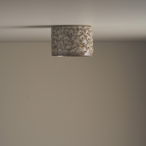 Robert Gordon Short Ceiling Light White Ochre