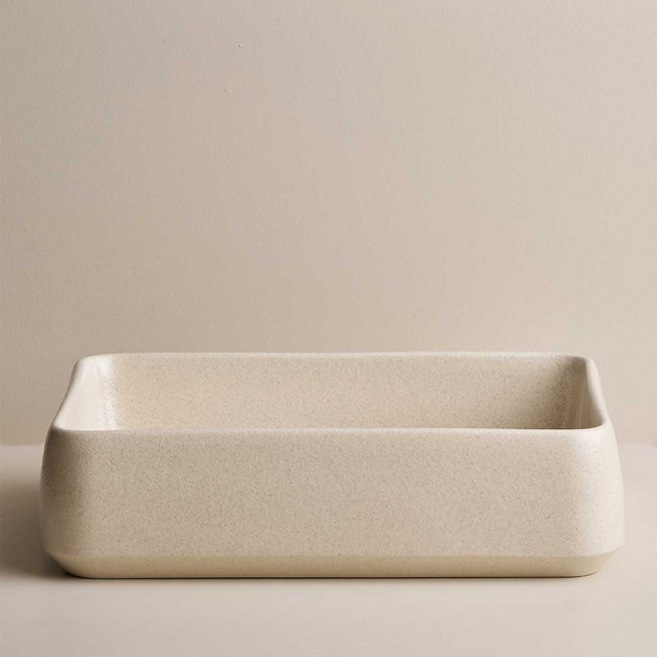 Robert Gordon Kiln 515 Rectangular Hand Basin Poppyseed